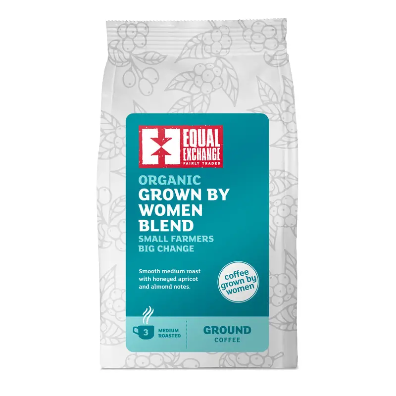 Equal Exchange Women Farmers Blend Ground Coffee – Fair Trade & Organic (8 X 200G) 1