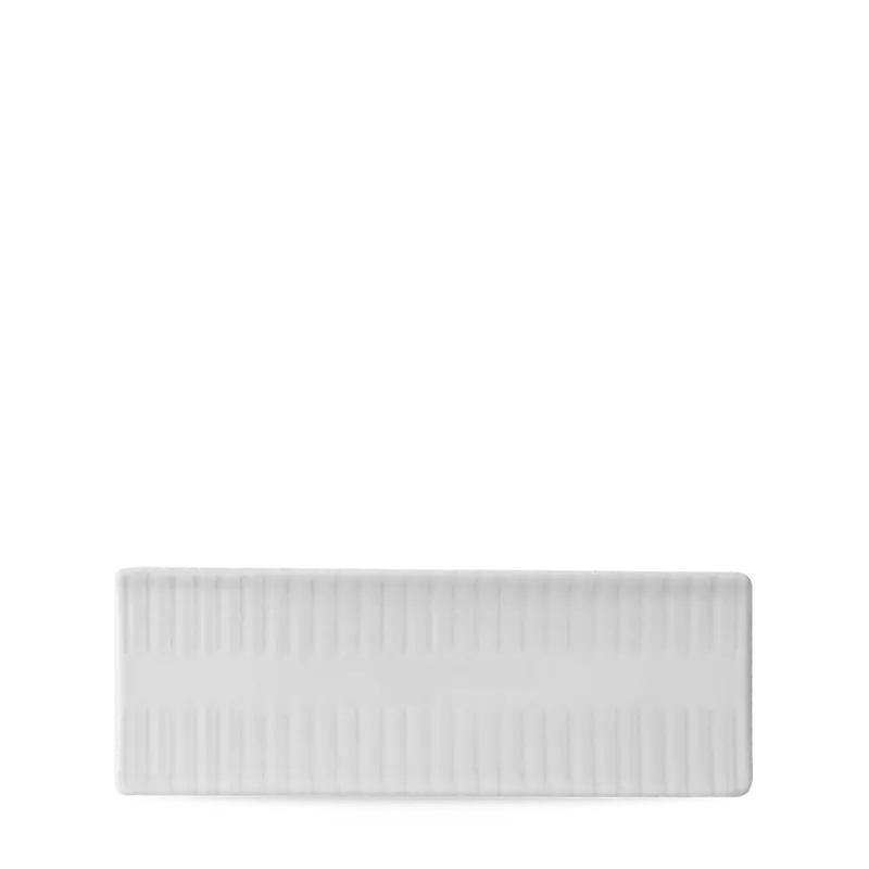 Era Grey Oblong Serving Plate – 25 × 9 Cm – 6-Pack 1