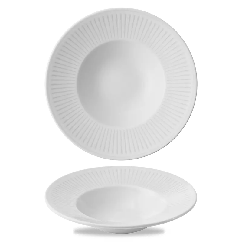 Era Grey Profile Wide-Rim Medium Bowl – 9.4 In – 12-Pack 1