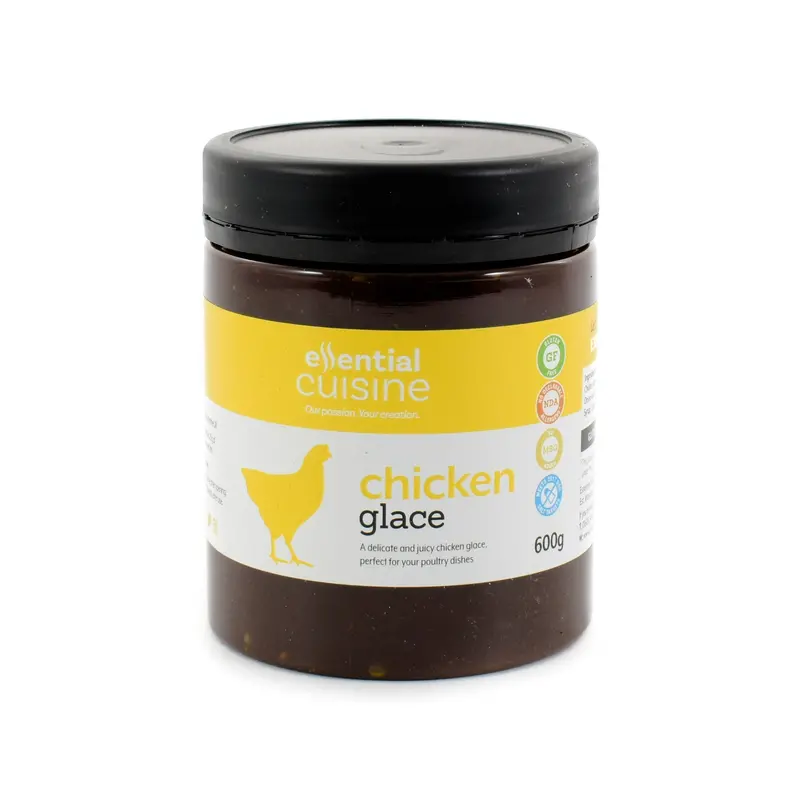 Essential Cuisine Chicken Glace Sauce – 600G Concentrated Stock Base 1