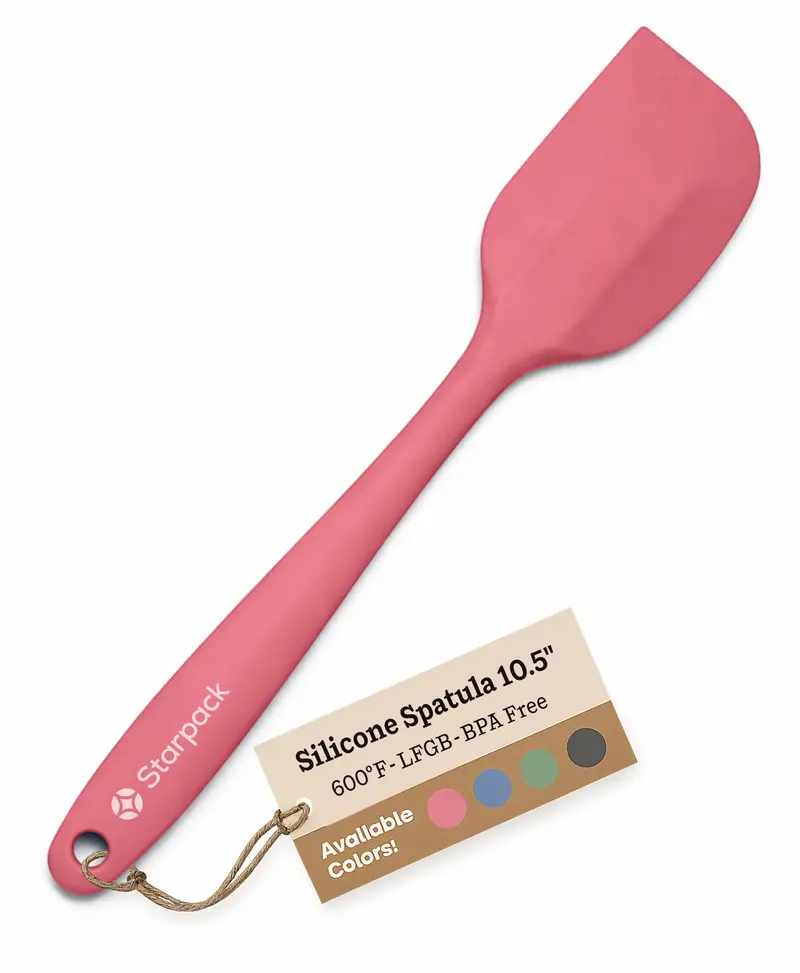 Extra-Long 11" Silicone Spatula – Scrape & Stir 1