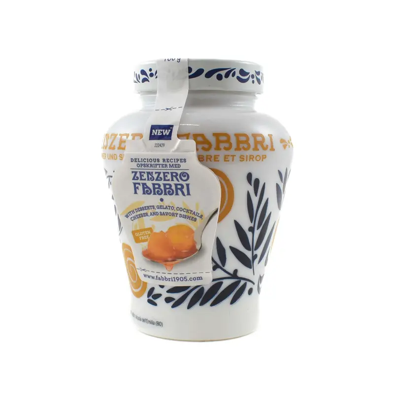 Fabbri Candied Ginger In Syrup – Zesty, Preserved Ginger Slices, 600G 1
