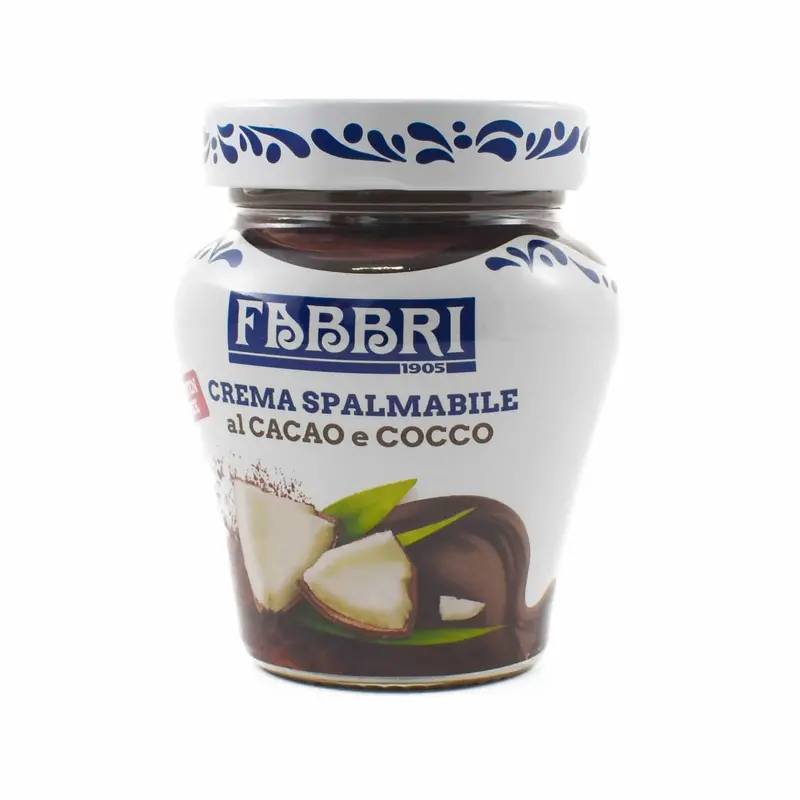 Fabbri Chocolate-Coconut Cream – Decadent Swirl Dessert Cream, 200G 1