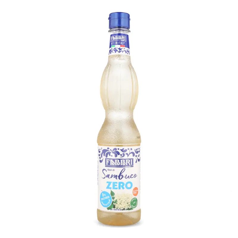 Fabbri Zero Sugar Elderflower Syrup – 560Ml 1