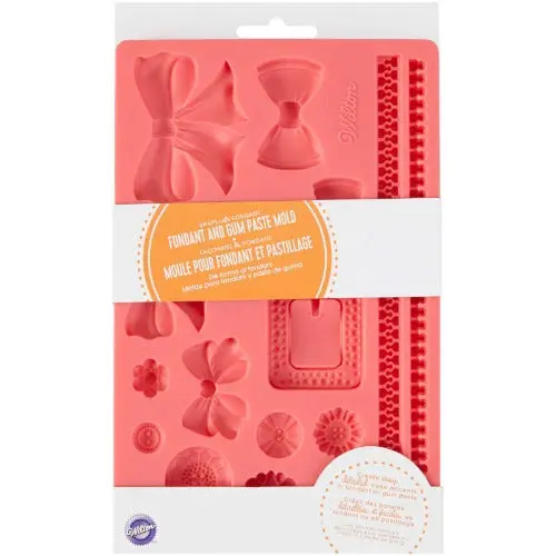 Fabric-Texture Fondant Mold For Realistic Finishes 1