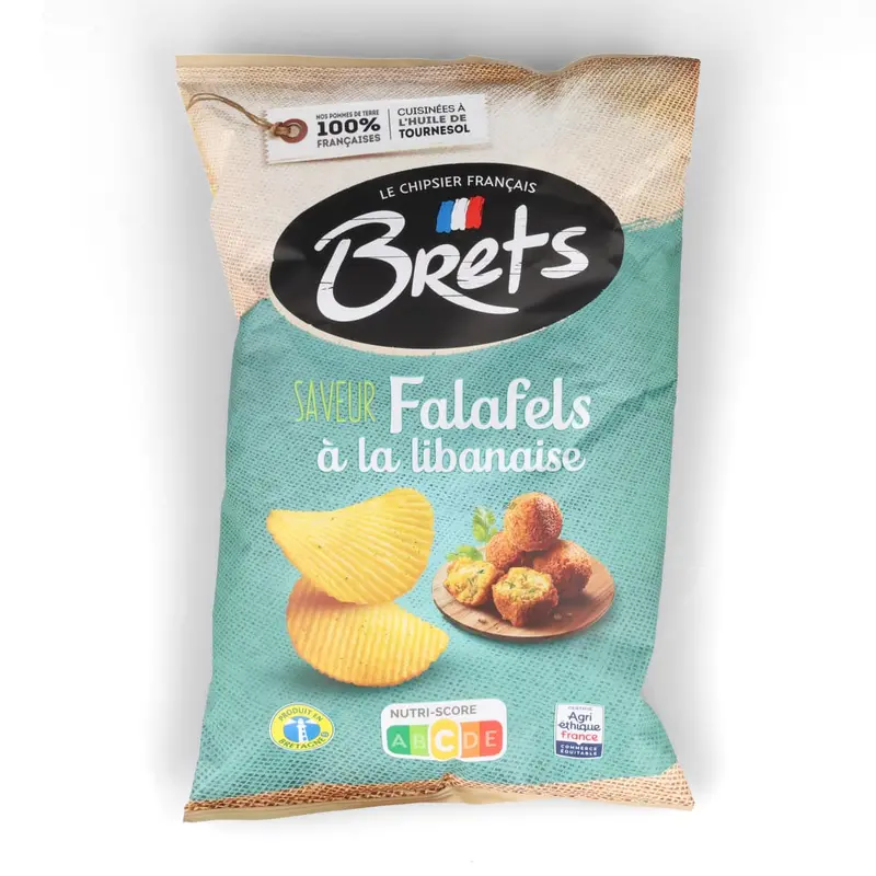Falafel-Flavoured Crisps By Bret’S, 125G Bag 1