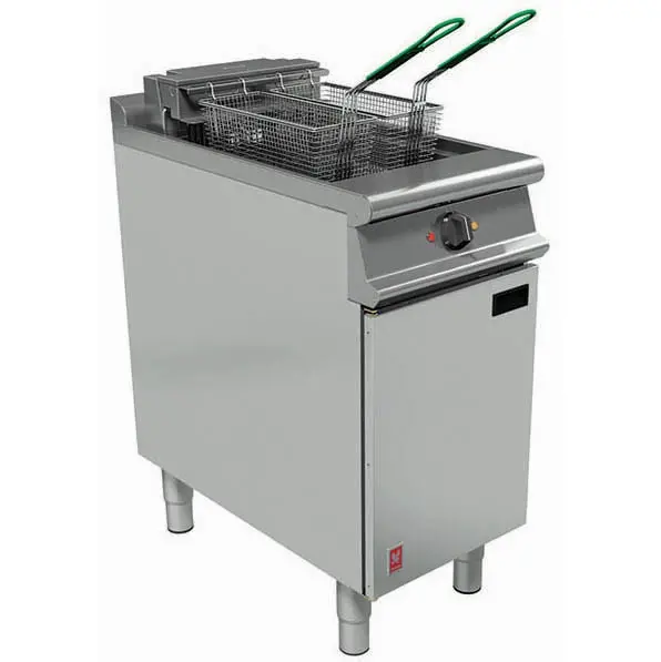 Falcon G3840Fx Twin-Basket Commercial Fryer With Integrated Filtration System 1