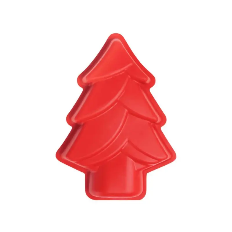 Fat Daddio Holiday Tree Silicone Mold – 11-Inch Decorative Baking And Candy Template 1