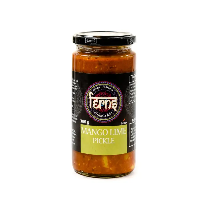 Ferns Tangy Mango-Lime Pickle (380G) 1
