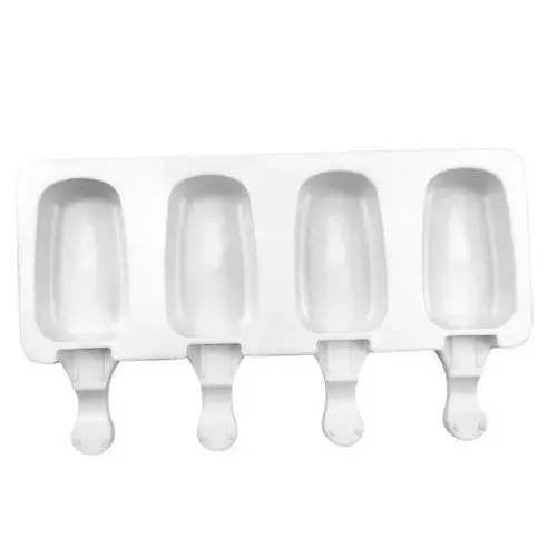 Flexible Silicone Ice Pop Mold – 3.5-Inch By 1.87-Inch Rectangular Shape 1