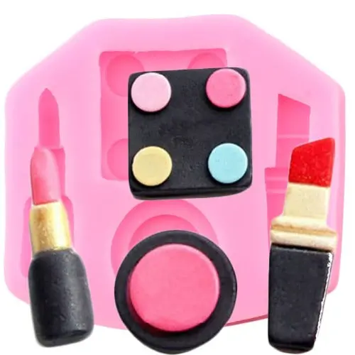 Flexible Silicone Makeup Mold For Cosmetics And Beauty Crafts 1