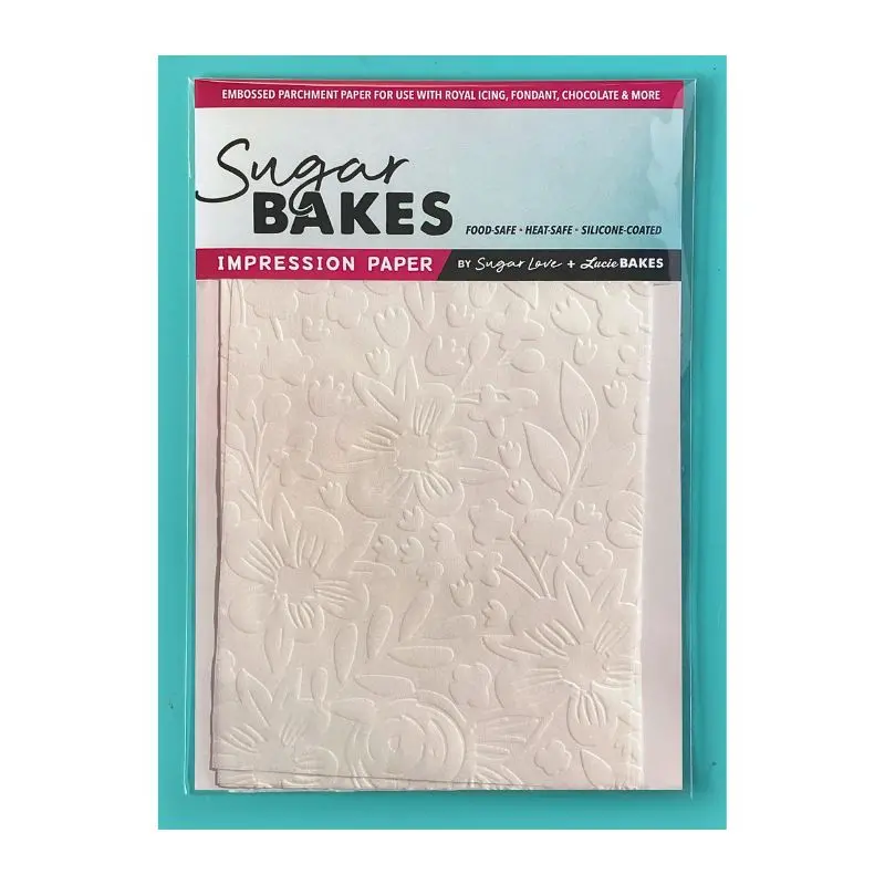 Floral Love Blossoms 4X6 Impression Sheets 1
