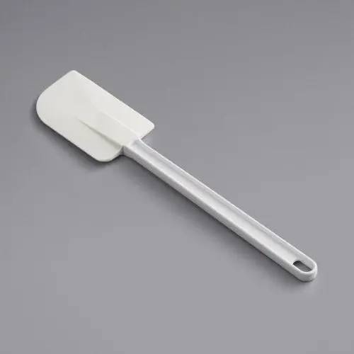 Fourteen-Inch White Silicone Spatula For Mixing And Spreading 1