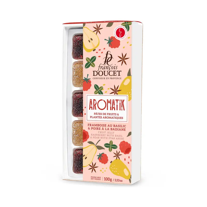 François Doucet Aromatic Fruit Jellies – Fragrant Confectionery, 100 G 1