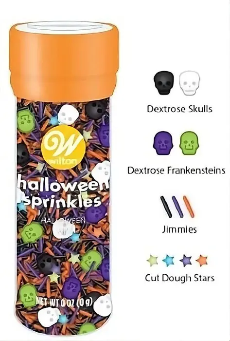 Frankenstein-Face Halloween Sprinkles Mix 1