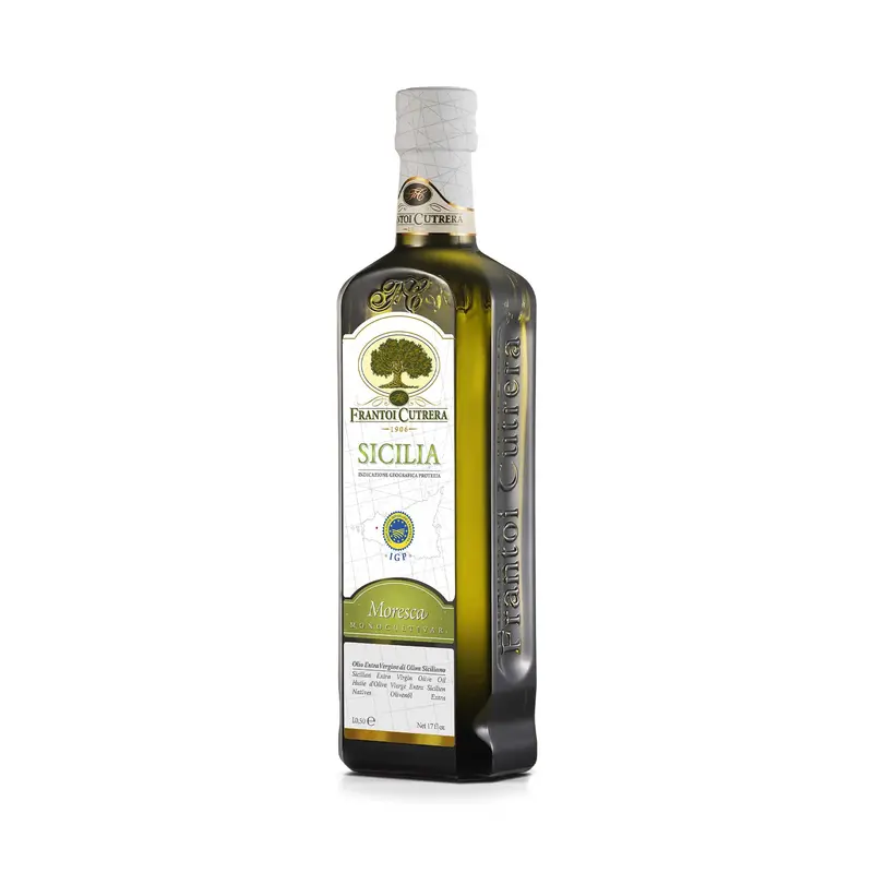Frantoi Cutrera Moresca Monocultivar Evoo (Pgi Certified, 500Ml) 1