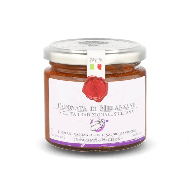 Frantoi Cutrera Sicilian Eggplant Caponata – 190G 1