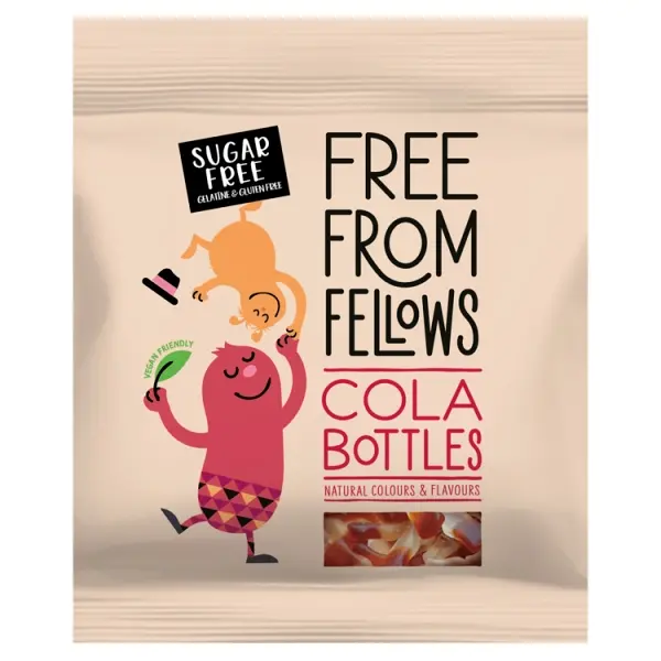 Free From Fellows Vegan Cola Bottles – 10 × 100G 1
