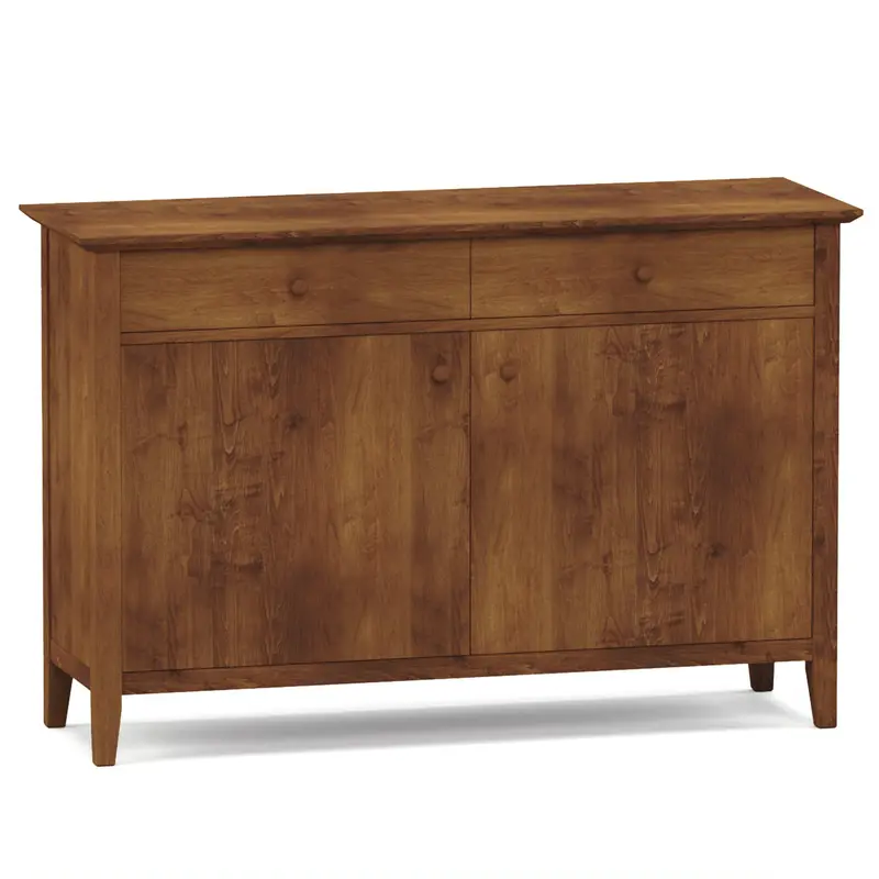 Gable Road Compact Server With Open Shelving 2
