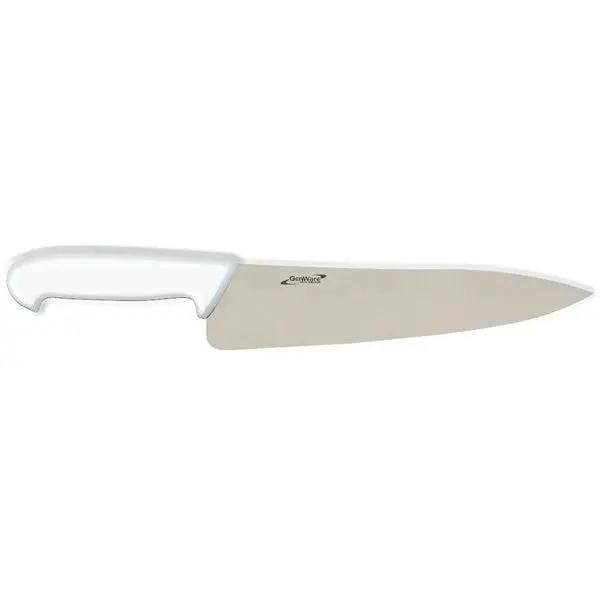 Genware 10-Inch Chef Knife – White Handle, Ergonomic Design 1