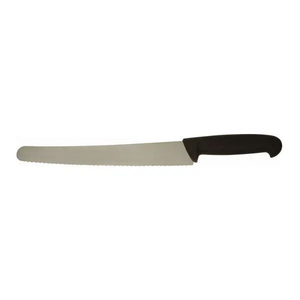 Genware 10-Inch Universal Serrated Pastry Knife – Single Item 1
