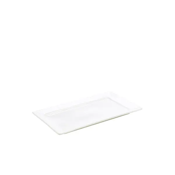 Genware 30.5 × 18.5Cm Porcelain Rectangular Serving Plate (6-Pack) 1