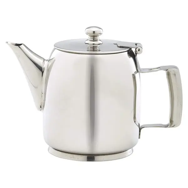 Genware 35Cl Stainless Steel Premier Coffee Pot – 12Oz Capacity 1