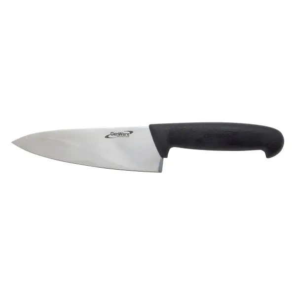 Genware 6-Inch Chef’S Knife – Ergonomic Stainless Steel Blade, Single Unit 1