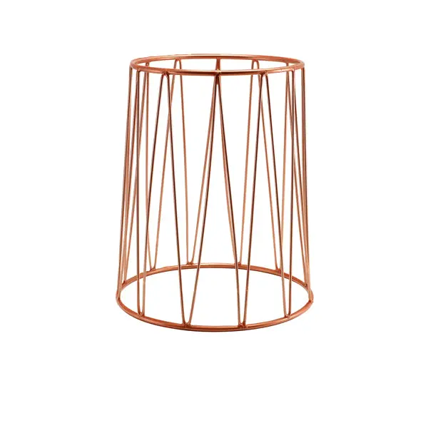 Genware Copper Crown 30 Cm Buffet Riser – Elevated Display Stand, 1 Per Case 1