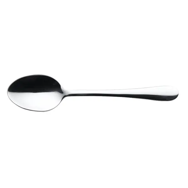 Genware Florence Table Spoon – 18/0 Stainless Steel, Dozen 1