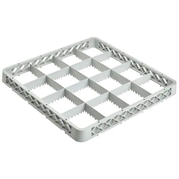 Genware Grey 16-Section Food Compartment Extender, Single Unit 1