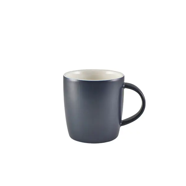 Genware Matt Blue 35 Cl Cosy Mug – Pack Of 6 1