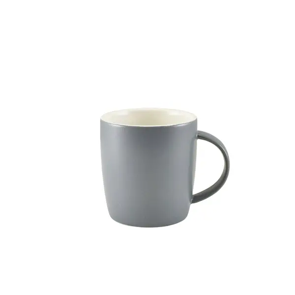 Genware Matt Grey 35 Cl Cosy Mug – Pack Of 6 1