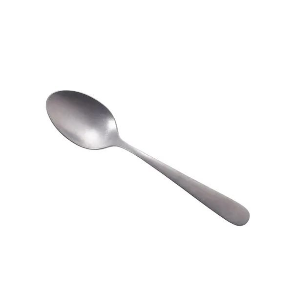 Genware Palermo Vintage 18/10 Stainless Steel Dessert Spoon – Dozen, 1 Case 1