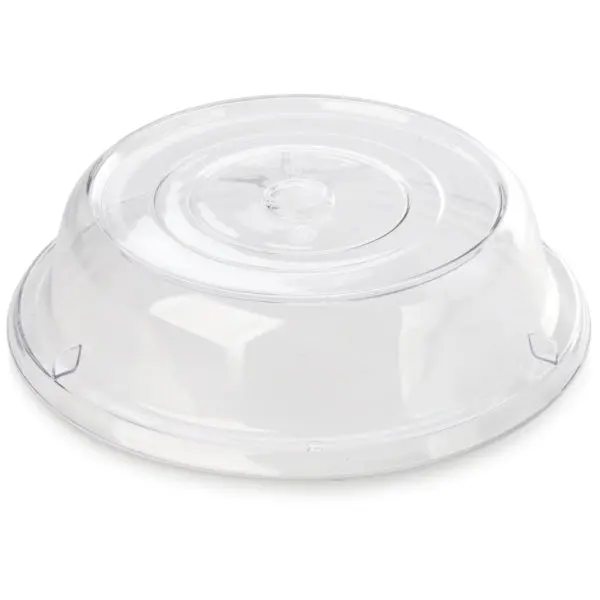 Genware Polycarbonate Plate Cover – 21.4 Cm (8 Inch), Protective Dome Lid, Single 1