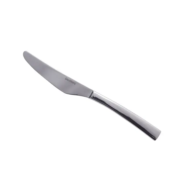 Genware Rimini 18/10 Stainless Steel Dessert Knife – Dozen Per Case 1