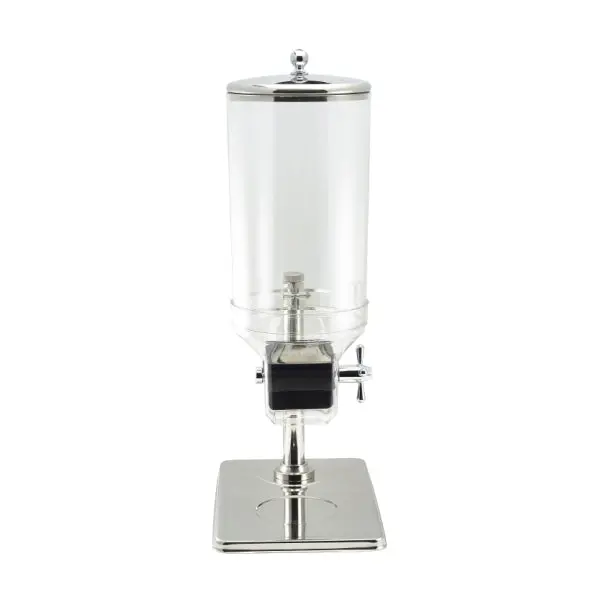 Genware Stainless Steel Cereal Dispenser – 8.5-Litre Capacity (Single Unit) 1