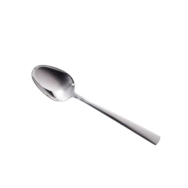 Genware Verona Stainless Steel Dessert Spoon (18/10), Dozen Per Box 1