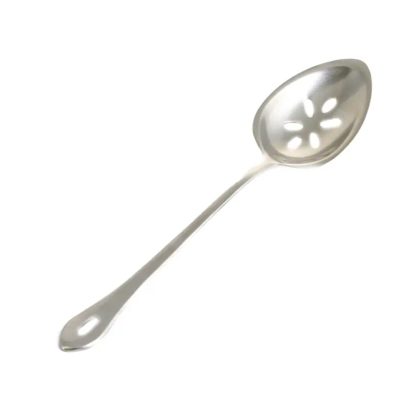Gestura Silver Slotted Spoon – Premium Stainless Steel Chef’S Tool 1