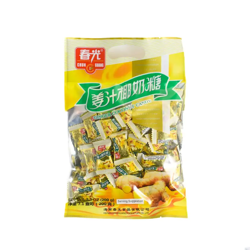 Ginger-Infused Coconut Chewy Candy (200 G) 1