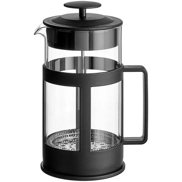 Glass French Press Coffee Maker – 33 Oz With Black Accents 1
