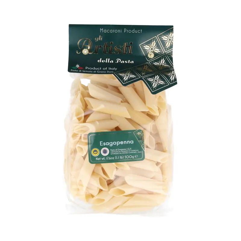 Gli Artisti Della Pasta Igp Esagopenna – Hexagonal Penne (500G) 1