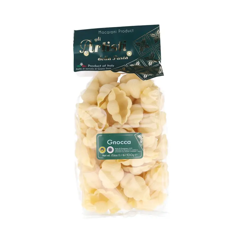 Gli Artisti Della Pasta Igp Gnocca – Traditional Italian Ribbon Pasta (500G) 1
