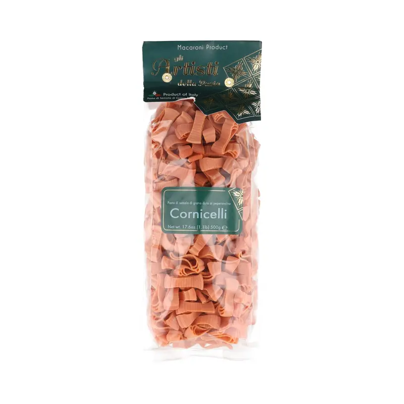 Gli Artisti Della Pasta Igp Lucky Chilli Pepper Curncielli – Handcrafted Short Pasta (500G) 1