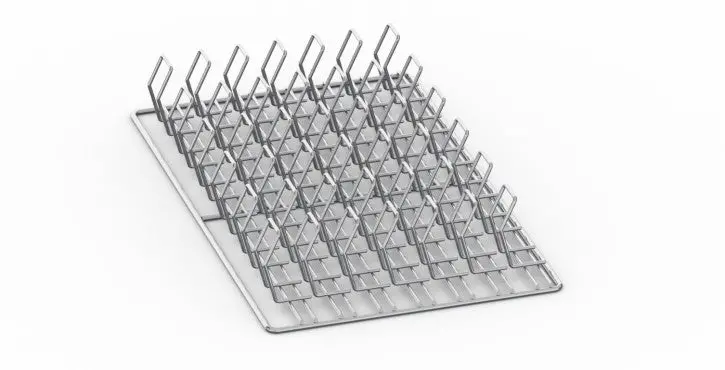 Gn 1/1 Rib Rack Grid – Heavy-Gauge Stainless Steel, 325 X 530 Mm 1