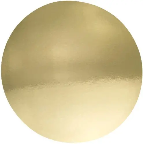 Gold Mirror-Finish Cake Display Board 1