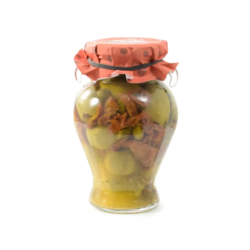 Gordal Olives With Sun-Dried Tomatoes & Capers, 580G 1