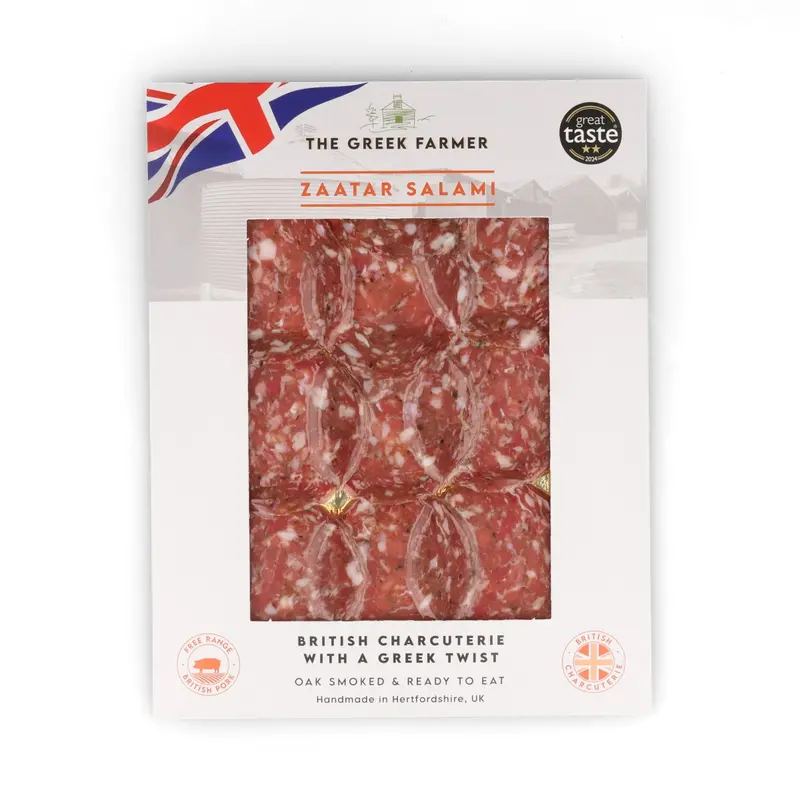 Greek Farmer Za’Atar-Infused Salami – 70G 1
