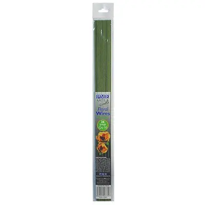 Green Floral Wire – 26 Gauge For Craft And Cake Work 1