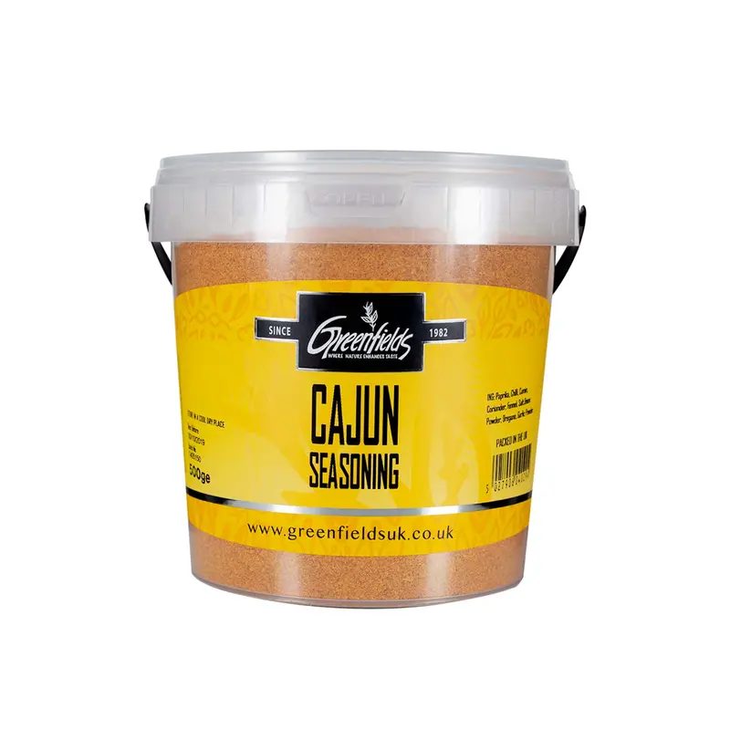 Greenfields Cajun Seasoning – Spicy Louisiana-Style Blend, 500G 1